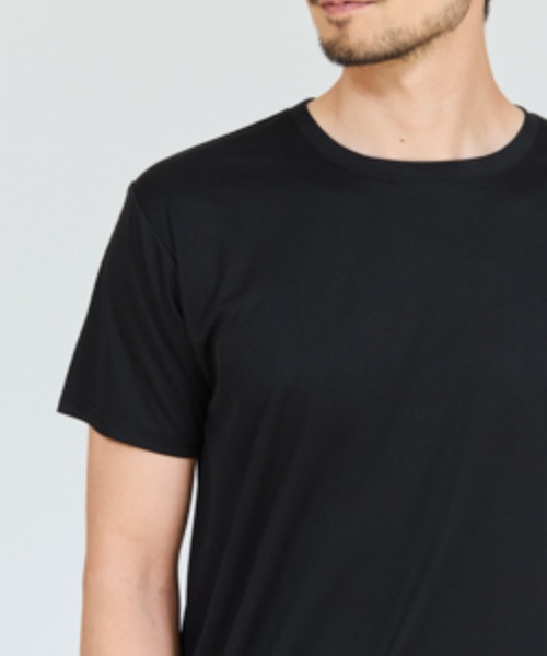 HANES(ヘインズ)の「【Hanes/ヘインズ】メンズ 大きいサイズ【2枚組】Hanes MOVES スクエアメッシュ クルーネックTシャツ(Tシャツ/カットソー・メンズ・ホワイト/ブラック・5L)」の14枚目の写真