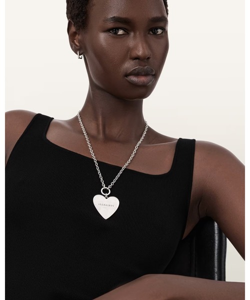 LIA LARGE HEART NECKLACE | LIA ラージ ハート ネックレス