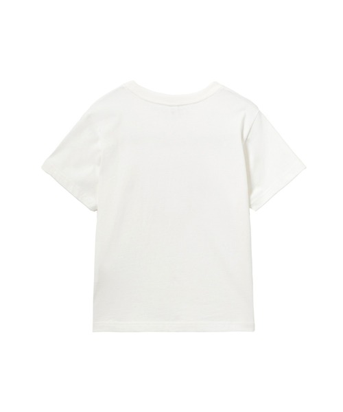APEE BY A BATHING APE(エイピーバイアベイシングエイプ)の「CAMO HEART PRINTED TEE #1(Tシャツ/カットソー・レディース・ホワイト×グリーン/ホワイト×ピンク/ホワイト×ネイビー・SMALL/X-SMALL)」の4枚目の写真