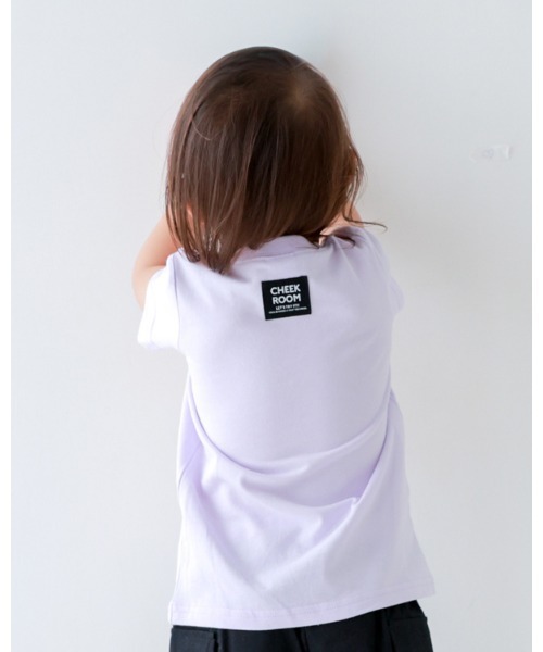 CHEEK ROOM(チークルーム)の「チークルーム いろんなパン Tシャツ(Tシャツ/カットソー・キッズ・サックスブルー/オフホワイト/パープル・80cm/90cm/100cm/110cm/120cm/130cm)」の4枚目の写真