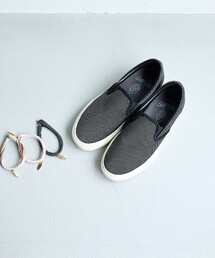 Au BANNISTER | 【シルクネクタイ生地使用】スリッポンスニーカー(スニーカー)