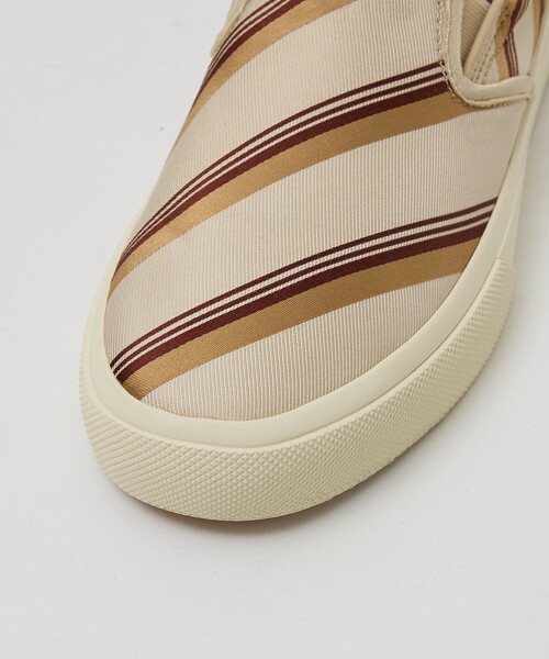 Au BANNISTER（オゥバニスター）の「【シルクネクタイ生地使用】スリッポンスニーカー（スニーカー・レディース・ベージュ/ピンク/ブラック・S/M/L）」の19枚目の写真