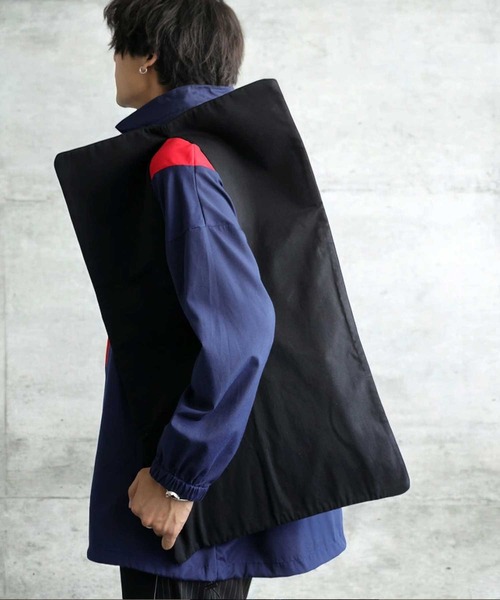 antiqua（アンティカ）の「REC BAGB レコードバッグ（トートバッグ・レディース・カーキ/ブラック・ONESIZE）」の4枚目の写真