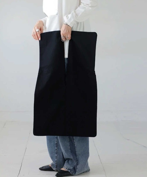 antiqua（アンティカ）の「REC BAGB レコードバッグ（トートバッグ・レディース・カーキ/ブラック・ONESIZE）」の10枚目の写真