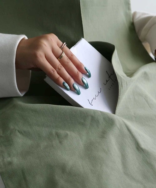 antiqua（アンティカ）の「REC BAGB レコードバッグ（トートバッグ・レディース・カーキ/ブラック・ONESIZE）」の19枚目の写真