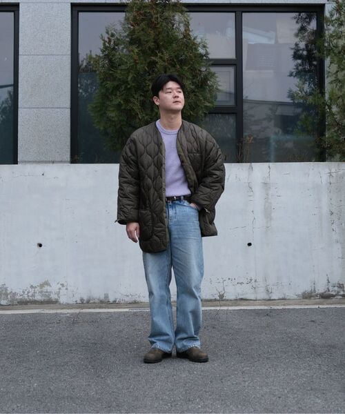 MASSNOUN(マスノウン)の「リバーシブルステッチキルティングライナージャケット MWZJK002-BK(ダウンジャケット/コート・メンズ・その他・LARGE/MEDIUM)」の18枚目の写真