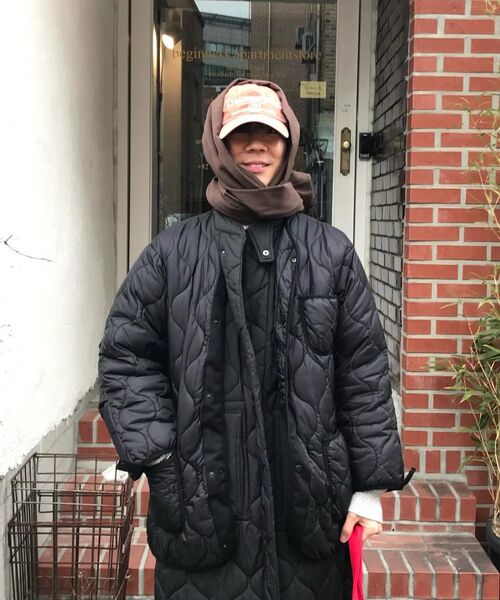MASSNOUN(マスノウン)の「リバーシブルステッチキルティングライナージャケット MWZJK002-BK(ダウンジャケット/コート・メンズ・その他・LARGE/MEDIUM)」の13枚目の写真