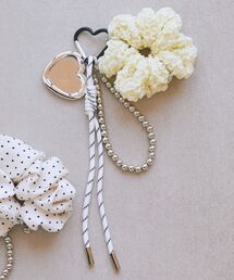 earth music&ecology | ミラー×シュシュチャーム(キーホルダー)