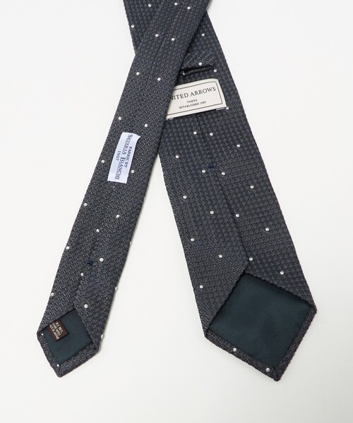 UNITED ARROWS(ユナイテッドアローズ)の「BIANCH ピンドット ジャガード ネクタイ(ネクタイ・メンズ・ダークグレー/ダークブラウン/ネイビー・FREE)」の5枚目の写真