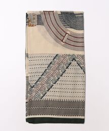 AVALON(U.Q)（アバロン）の「幾何学模様大判スカーフ（ストール/ショール）」