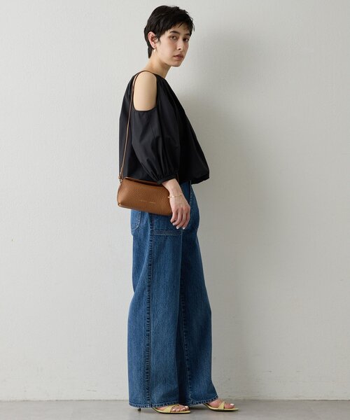 THE PAUSE（ザ ポーズ）の「【THE PAUSE】オープンショルダーブラウス（シャツ/ブラウス・レディース・ブラック/オフホワイト・FREE）」の19枚目の写真