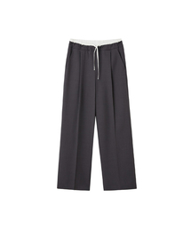 LAP（ラップ）の「バンディング配色パンツ AS1WP264（スラックス）」