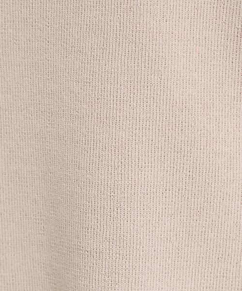 THE SHOP TK （ザ ショップ ティーケー ）の「【S-XL/ひんやりタッチ】美しさ際立つ 6分袖ニット 洗濯機OK/UVケア/毛玉になりにくい（ニット/セーター・レディース・グリーン/アイボリー系2/ネイビー系5/ブラック/ブルー/ワインレッド/サンドベージュ・12/13/14/11）」の22枚目の写真