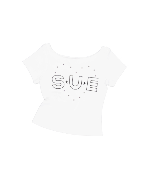 SETUP-EXE(セットアップイーエックスイー)の「SUE WIDE NECK TOP / WHITE(Tシャツ/カットソー・レディース・その他・OS)」の6枚目の写真