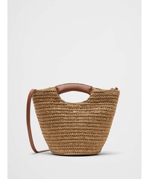 BANANA REPUBLIC（バナナリパブリック）の「BANANA REPUBLIC FACTORY STORE　　ストロー ミニバケット クロスボディバッグ（ショルダーバッグ）」