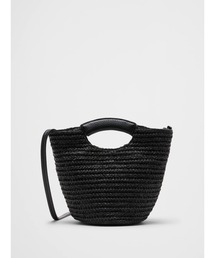 BANANA REPUBLIC FACTORY STORE（バナナリパブリック ファクトリーストア）の「BANANA REPUBLIC FACTORY STORE　　ストロー ミニバケット クロスボディバッグ（ショルダーバッグ）」