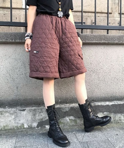 SallyLunn(サリーラン)の「キルティング ハーフパンツ(その他パンツ・レディース・ブラウン/ブラック・LARGE/MEDIUM)」の16枚目の写真