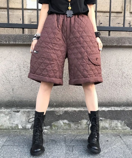 SallyLunn(サリーラン)の「キルティング ハーフパンツ(その他パンツ・レディース・ブラウン/ブラック・LARGE/MEDIUM)」の19枚目の写真