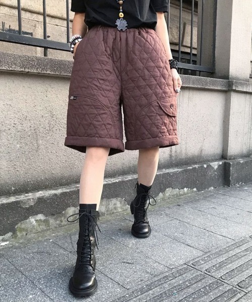 SallyLunn(サリーラン)の「キルティング ハーフパンツ(その他パンツ・レディース・ブラウン/ブラック・LARGE/MEDIUM)」の22枚目の写真