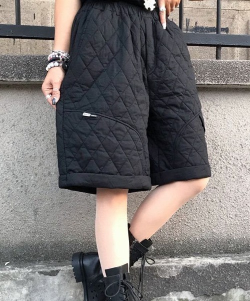 SallyLunn(サリーラン)の「キルティング ハーフパンツ(その他パンツ・レディース・ブラウン/ブラック・LARGE/MEDIUM)」の7枚目の写真