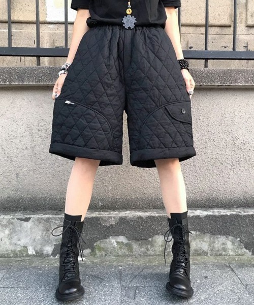 SallyLunn(サリーラン)の「キルティング ハーフパンツ(その他パンツ・レディース・ブラウン/ブラック・LARGE/MEDIUM)」の9枚目の写真