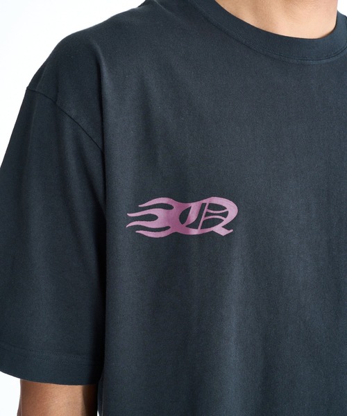 Quiksilver（クイックシルバー）の「QUIKSILVER メンズ BW MERCURY ST 半袖コットンTシャツ ルーズフィット <MERCURY COLLECTION>【2026年春夏モデル】（Tシャツ/カットソー・メンズ・ブラック系その他/ブラック/ホワイト・LARGE/MEDIUM/X-LARGE）」の9枚目の写真