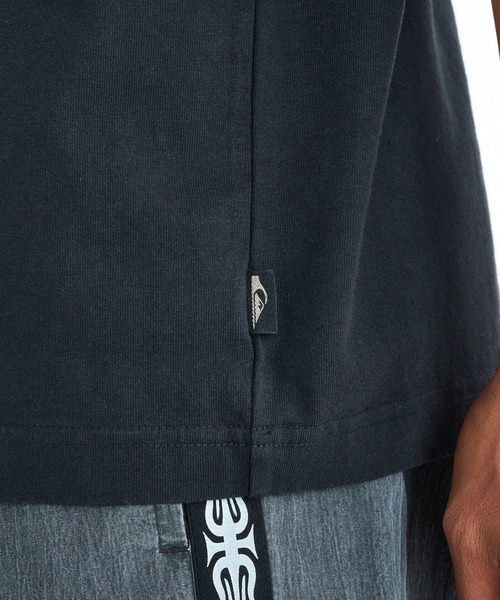 Quiksilver（クイックシルバー）の「QUIKSILVER メンズ BW MERCURY ST 半袖コットンTシャツ ルーズフィット <MERCURY COLLECTION>【2026年春夏モデル】（Tシャツ/カットソー・メンズ・ブラック系その他/ブラック/ホワイト・LARGE/MEDIUM/X-LARGE）」の11枚目の写真