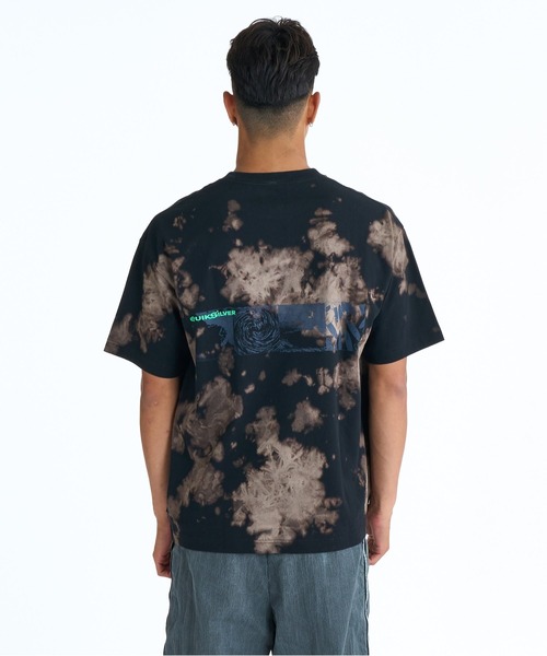 Quiksilver（クイックシルバー）の「QUIKSILVER メンズ BW MERCURY ST 半袖コットンTシャツ ルーズフィット <MERCURY COLLECTION>【2026年春夏モデル】（Tシャツ/カットソー・メンズ・ブラック系その他/ブラック/ホワイト・LARGE/MEDIUM/X-LARGE）」の12枚目の写真
