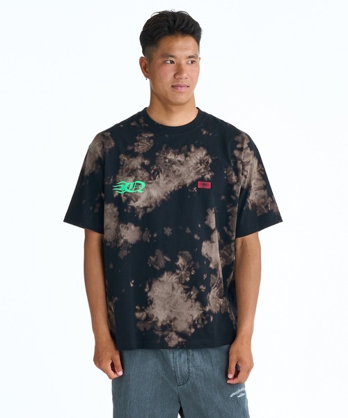Quiksilver（クイックシルバー）の「QUIKSILVER メンズ BW MERCURY ST 半袖コットンTシャツ ルーズフィット <MERCURY COLLECTION>【2026年春夏モデル】（Tシャツ/カットソー・メンズ・ブラック系その他/ブラック/ホワイト・LARGE/MEDIUM/X-LARGE）」の13枚目の写真