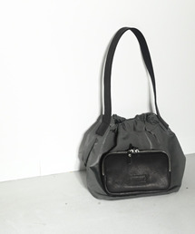 CLEDRAN | 【軽量 レザーポケット】 CL3962 LIMO ZIP POCKET TOTE(ショルダーバッグ)