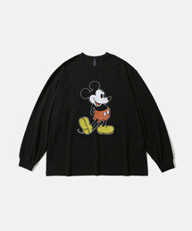 MOIF（モイフ）の「[SS26] CLASSIC MICKEY L/S TEE (Ｍ) / BLACK（Tシャツ/カットソー）」