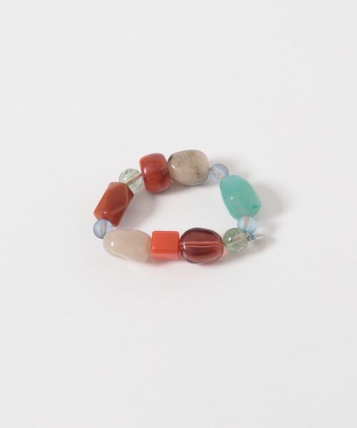 SMELLY(スメリー)の「ボリュームモチーフヘアポニー(ヘアゴム・レディース・ブラウン系その他/ブルー系その他・-)」の8枚目の写真