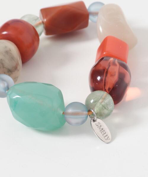 SMELLY(スメリー)の「ボリュームモチーフヘアポニー(ヘアゴム・レディース・ブラウン系その他/ブルー系その他・-)」の9枚目の写真