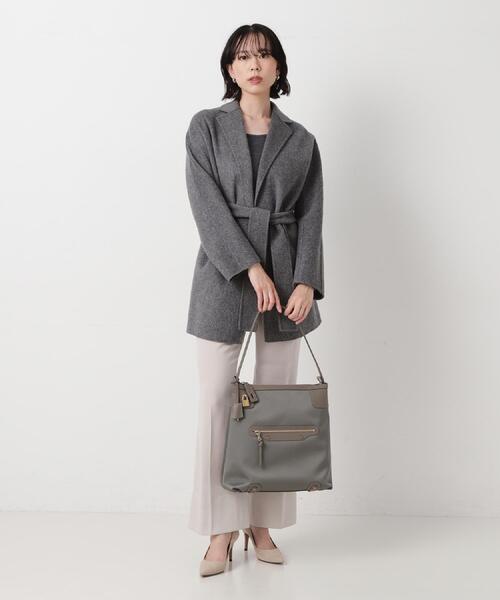 TOFF&LOADSTONE(トフアンドロードストーン)の「Key one handle(キーワンハンドル)(ハンドバッグ・レディース・ライトグレー系9・00)」の22枚目の写真