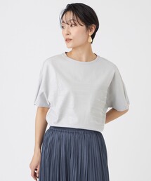 【カタログ掲載・ウォッシャブル】クリアゼブラプリントカットソー