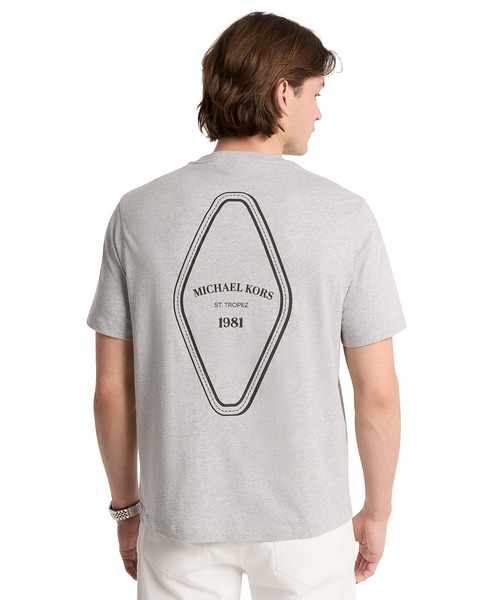 MICHAEL KORS(マイケルコース)の「MK HTL KEYCHAIN TEE ニット(Tシャツ/カットソー・メンズ・ヘザーグレー・M/L)」の2枚目の写真