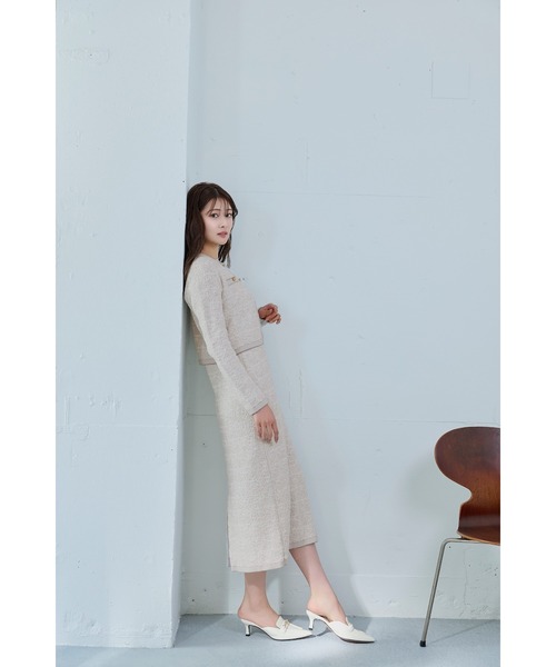 Spring Tweed Dress Set（ワンピース）｜Her lip to（ハーリップトゥー