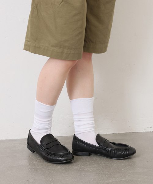 JOURNAL STANDARD LUXE（ジャーナルスタンダード　ラックス）の「シャコウ SOCKS（ソックス/靴下・レディース・ブラック/チャコールグレー/キャメル/ホワイト/ライトグレー・FREE）」の2枚目の写真