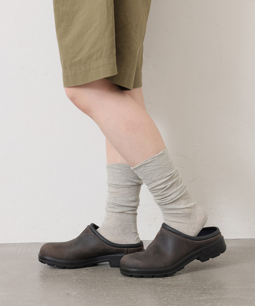 JOURNAL STANDARD LUXE（ジャーナルスタンダード　ラックス）の「シャコウ SOCKS（ソックス/靴下・レディース・ブラック/チャコールグレー/キャメル/ホワイト/ライトグレー・FREE）」の13枚目の写真