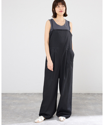 IENA | ウォッシャブル スクエアネックサロペット(サロペット/オーバーオール)