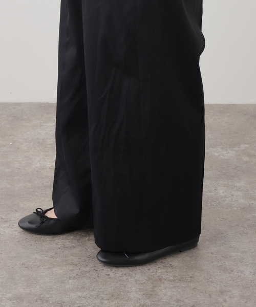 IENA（イエナ）の「ウォッシャブル スクエアネックサロペット（サロペット/オーバーオール・レディース・ブラック/チャコールグレー・36/38）」の22枚目の写真