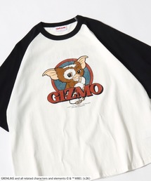 GREMLINS(グレムリン)GIZMO ギズモ プリント ラグランTシャツ/バックプリント/ビッグシルエット