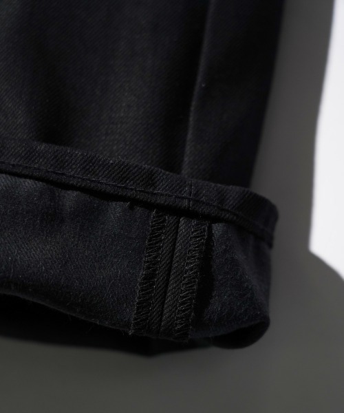PENNEYS(ぺニーズ)の「PENNY’S FOREMOST ぺニーズフォアモスト / WWⅡ5POCKET WIDE PANT(デニムパンツ・メンズ・ブラック・30 inch/32inch/34inch)」の18枚目の写真