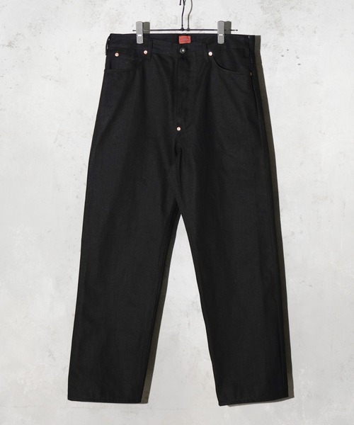 PENNEYS(ぺニーズ)の「PENNY’S FOREMOST ぺニーズフォアモスト / WWⅡ5POCKET WIDE PANT(デニムパンツ・メンズ・ブラック・30 inch/32inch/34inch)」の15枚目の写真