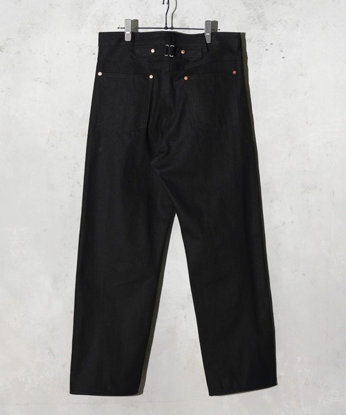 PENNEYS(ぺニーズ)の「PENNY’S FOREMOST ぺニーズフォアモスト / WWⅡ5POCKET WIDE PANT(デニムパンツ・メンズ・ブラック・30 inch/32inch/34inch)」の13枚目の写真