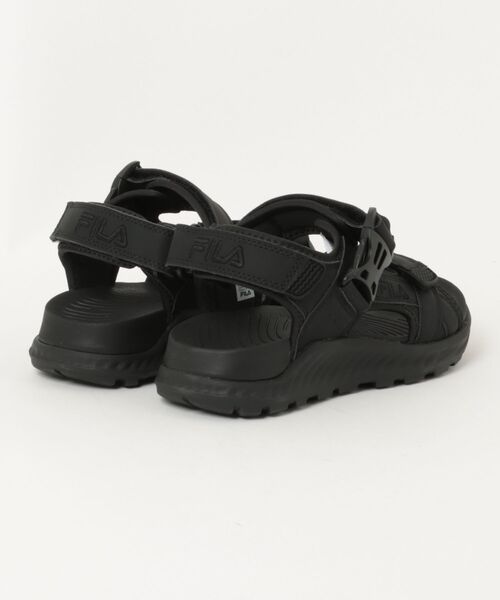 FILA(フィラ)の「【FILA】スポーツサンダル Qualita2(サンダル・メンズ・ブラック・25.0cm/26.0cm/27.0cm/28.0cm)」の2枚目の写真