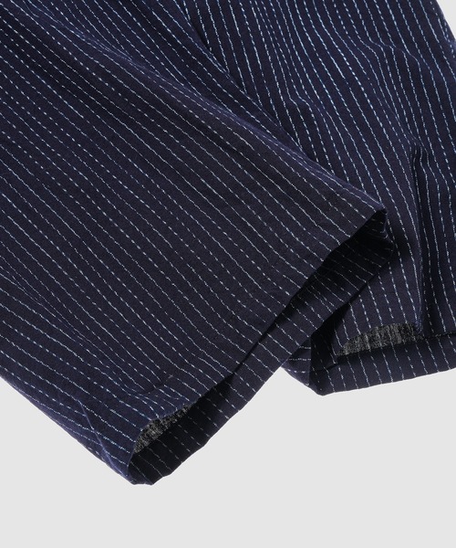 PORTER CLASSIC（ポータークラシック）の「KASURI STRIPE ORIGINAL EASY PANTS（その他パンツ・メンズ・ネイビー・3）」の5枚目の写真