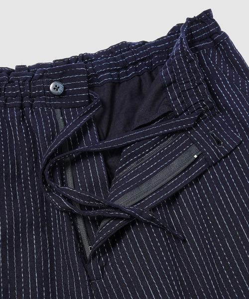 PORTER CLASSIC（ポータークラシック）の「KASURI STRIPE ORIGINAL EASY PANTS（その他パンツ・メンズ・ネイビー・3）」の6枚目の写真