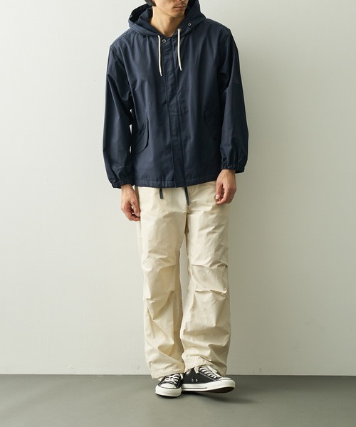 nanamica（ナナミカ）の「【nanamica/ナナミカ】Nylon Twill Deck Pants（カーゴパンツ・メンズ・ネイビー/ライトベージュ・30 inch/32inch）」の6枚目の写真
