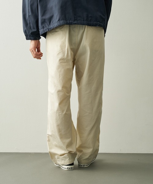 nanamica（ナナミカ）の「【nanamica/ナナミカ】Nylon Twill Deck Pants（カーゴパンツ・メンズ・ネイビー/ライトベージュ・30 inch/32inch）」の4枚目の写真